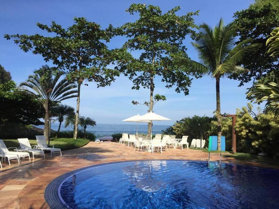 Casa Deliciosa Em Condo C/ Piscina Frente Ao Mar Sao Sebastiao  Eksteriør bilde