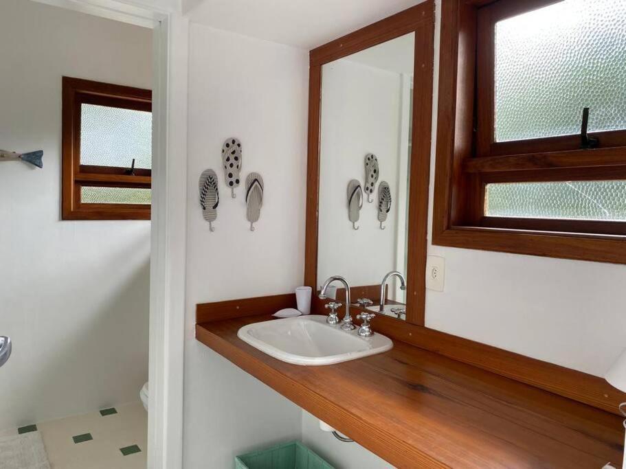 Casa Deliciosa Em Condo C/ Piscina Frente Ao Mar Sao Sebastiao  Eksteriør bilde